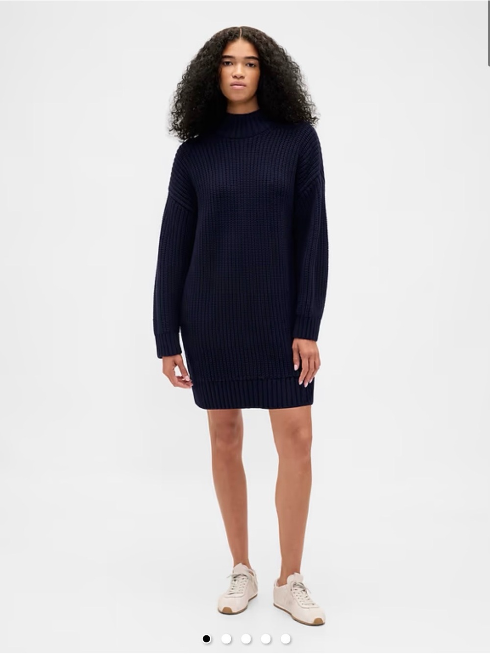 NWOT Gap Oversized Turtleneck Mini Sweater Dress